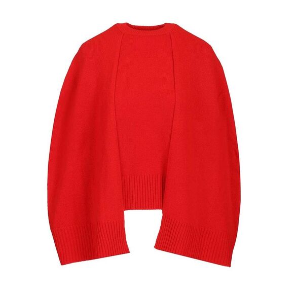 Toteme Women Cashmere Sweater With Cape Effect
